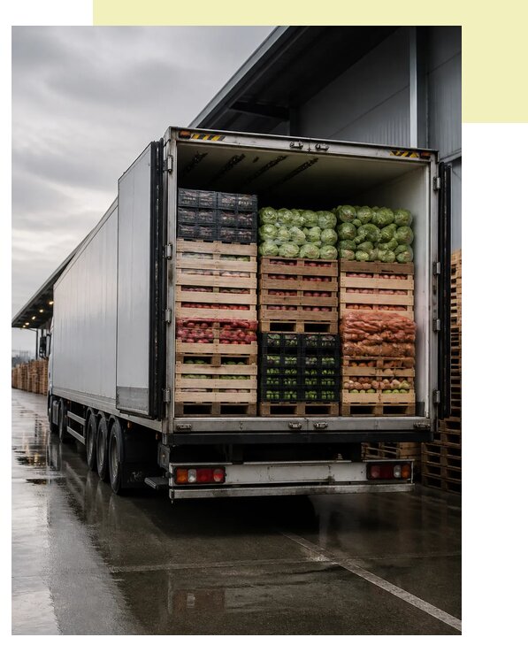 Перевозка плодоовощной продукции в Сургут по цене от 5111 р. | Агросервис-Срг